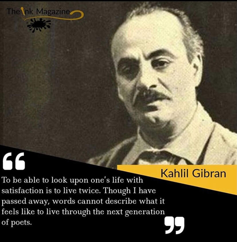 Kahlil Gibran Kahlil Gibran